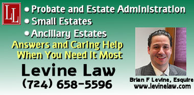 Law Levine, LLC - Estate Attorney in Beaver Falls PA for Probate Estate Administration including small estates and ancillary estates